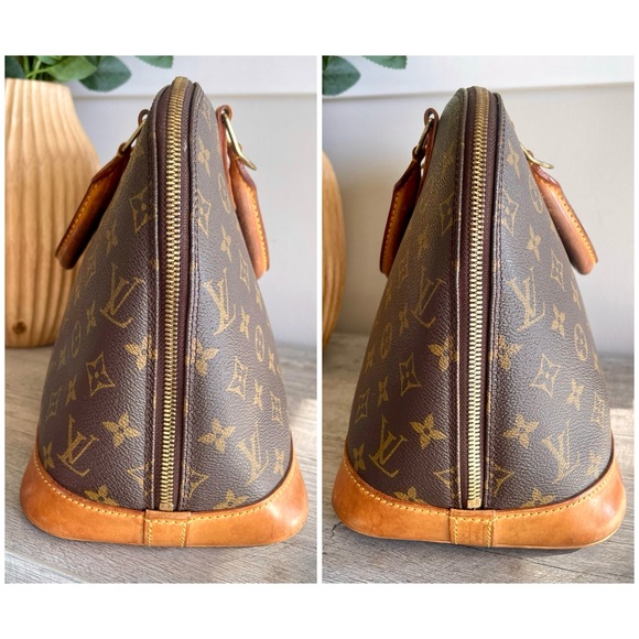Authentic LOUIS VUITTON Monogram Alma Bag - Picture 11 of 14